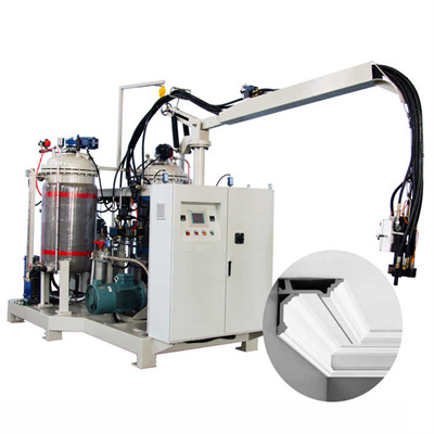 CE-hyväksytty puoliautomaattinen Xinhua-pakkauskalvo ja vaahto / räätälöity puulaatikko polyuretaanitiivistysautomaatti